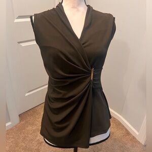Catherine Malandrino Ruched Sleeveless Top – XS – NWT